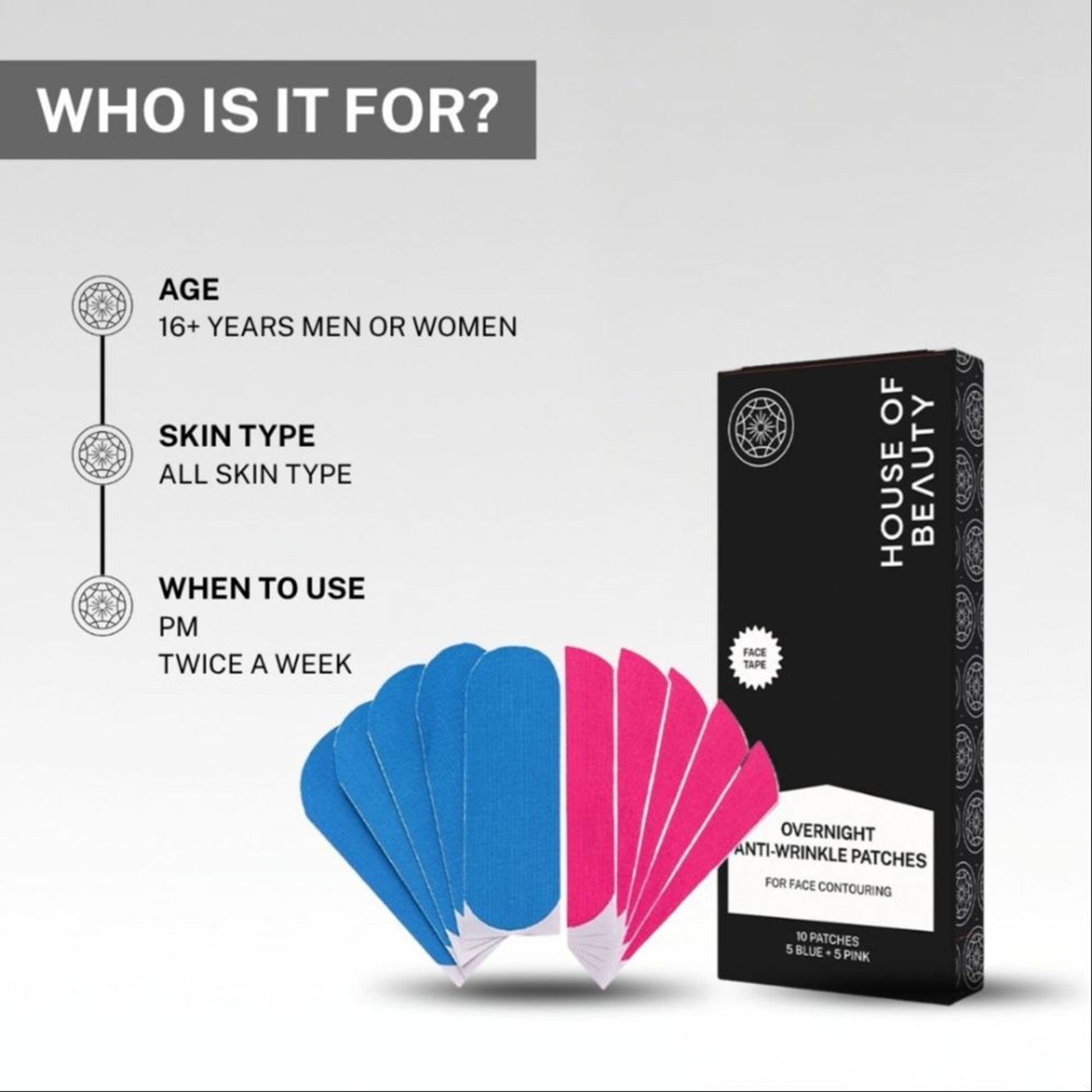 House Of Beauty Anti Wrinkle Patches Refill