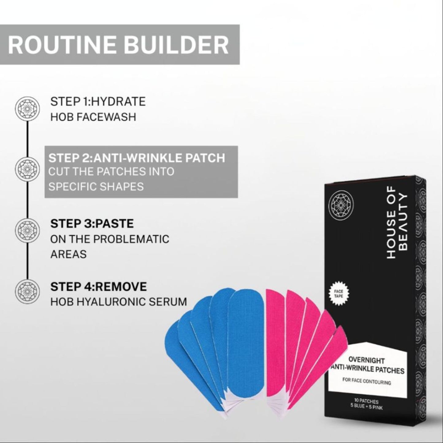 House Of Beauty Anti Wrinkle Patches Refill