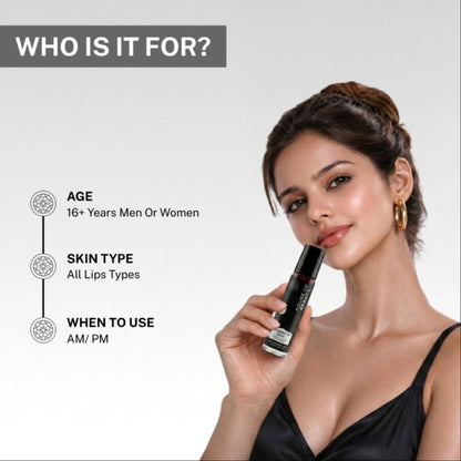 House Of Beauty Lip Corrector Serum bottle with applicator for smoothing and hydrating lips.