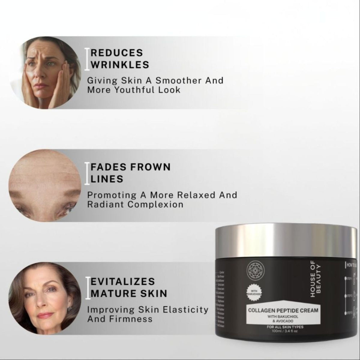House Of Beauty Collagen Peptide Cream