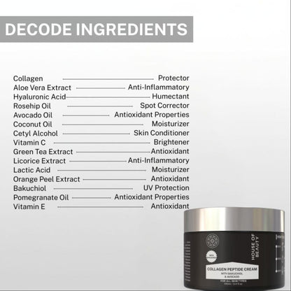 House Of Beauty Collagen Peptide Cream