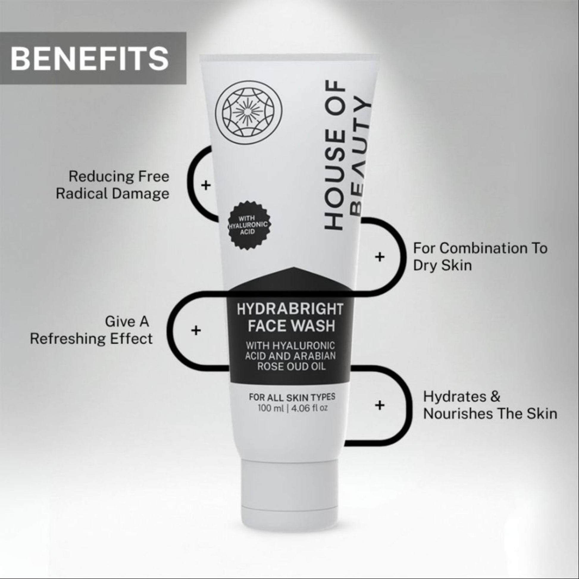 House Of Beauty Hydrabright Facewash