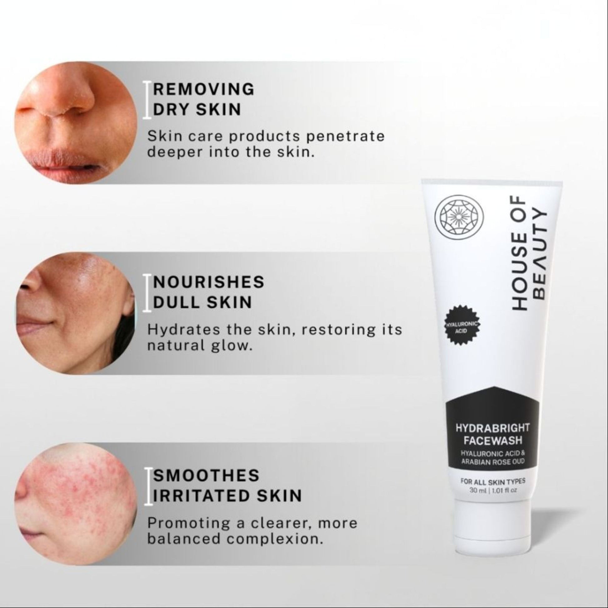 House Of Beauty Hydrabright Facewash