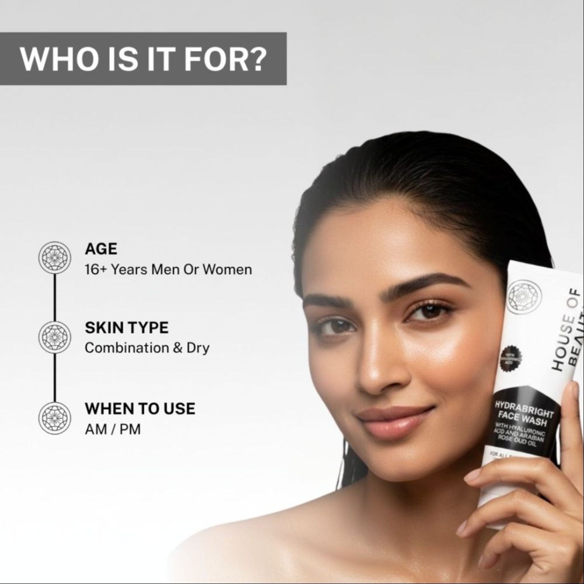 House Of Beauty Hydrabright Facewash
