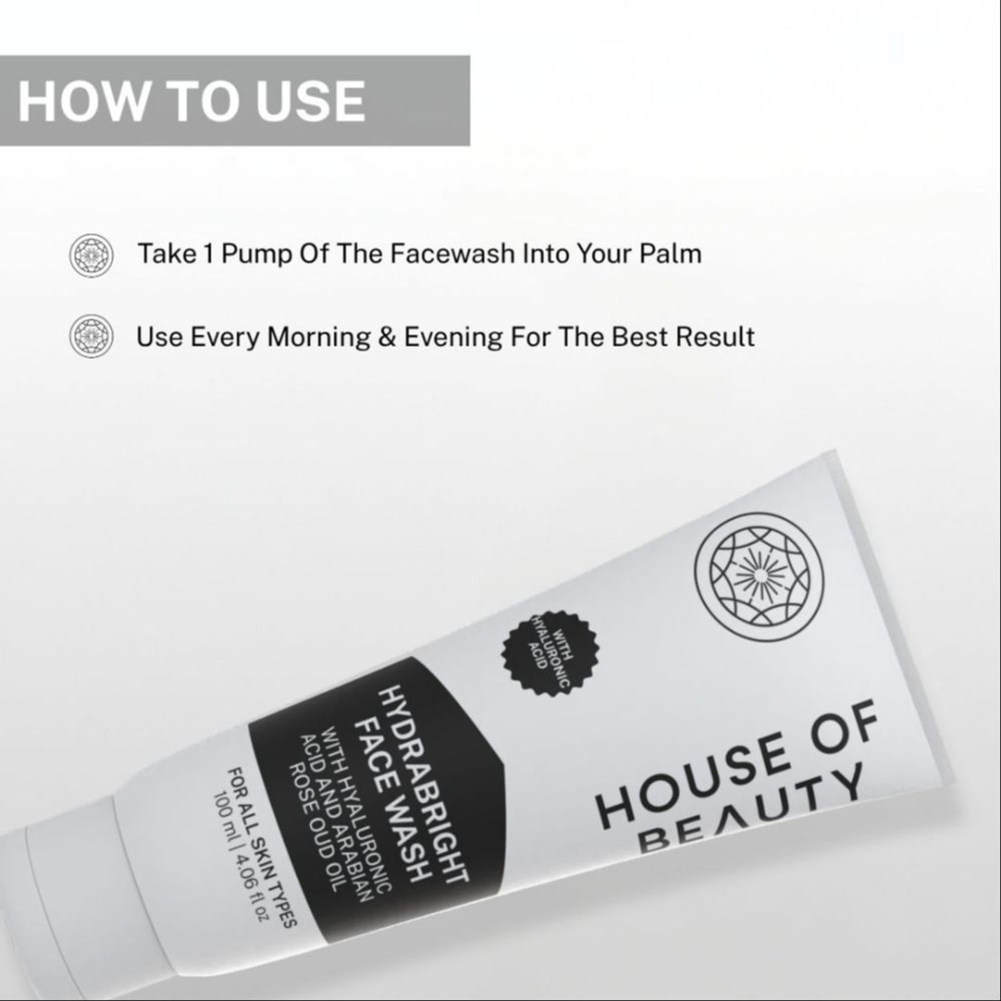House Of Beauty Hydrabright Facewash