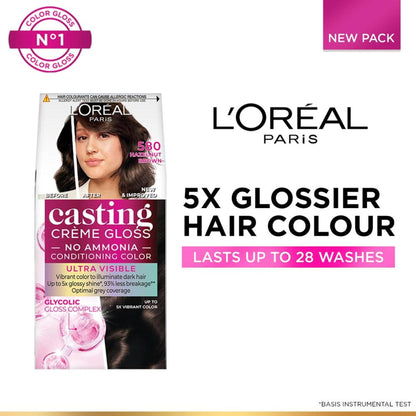 L'oreal Paris Casting Creme Hair Color With Glycolic Gloss Complex