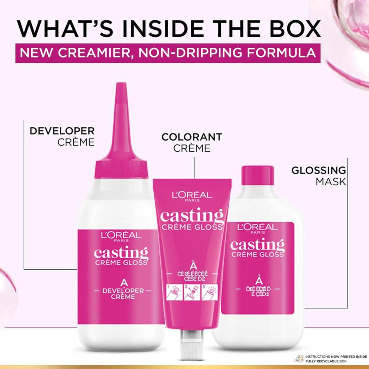 L'oreal Paris Casting Creme Hair Color With Glycolic Gloss Complex