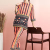 Dhiyona IE Striped Shirt With Trousers