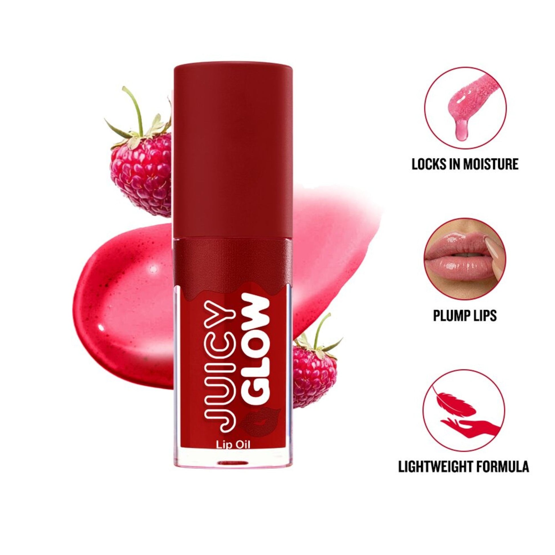 Daily Life Forever52 Juicy Glow Lip Oil - Raspberry