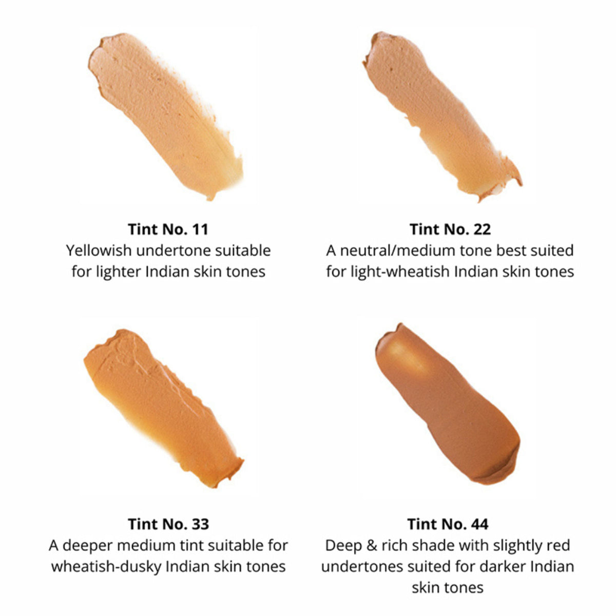 Sandiva One & Done Tinted Sunscreen With Zinc Oxide, SPF 35 PA++++, No White Cast - Tint No. 11