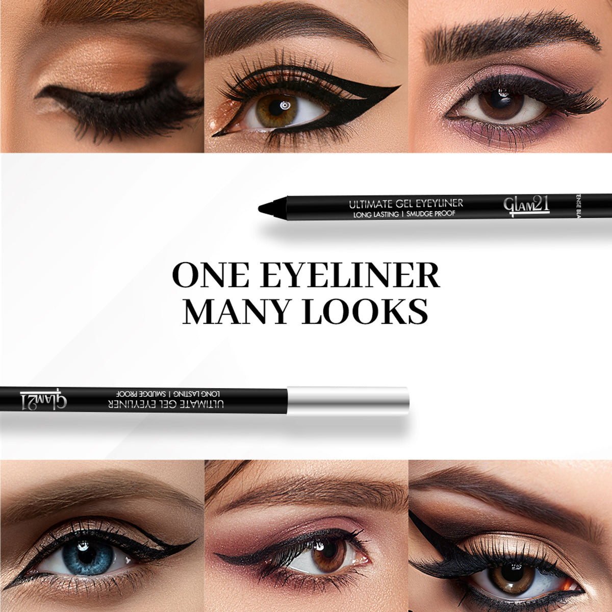 GLAM21 Ultimate Gel Eyeliner Kajal Pencil