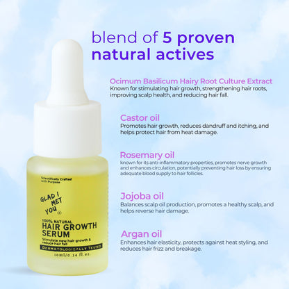GLAD I MET YOU Hair Growth Serum