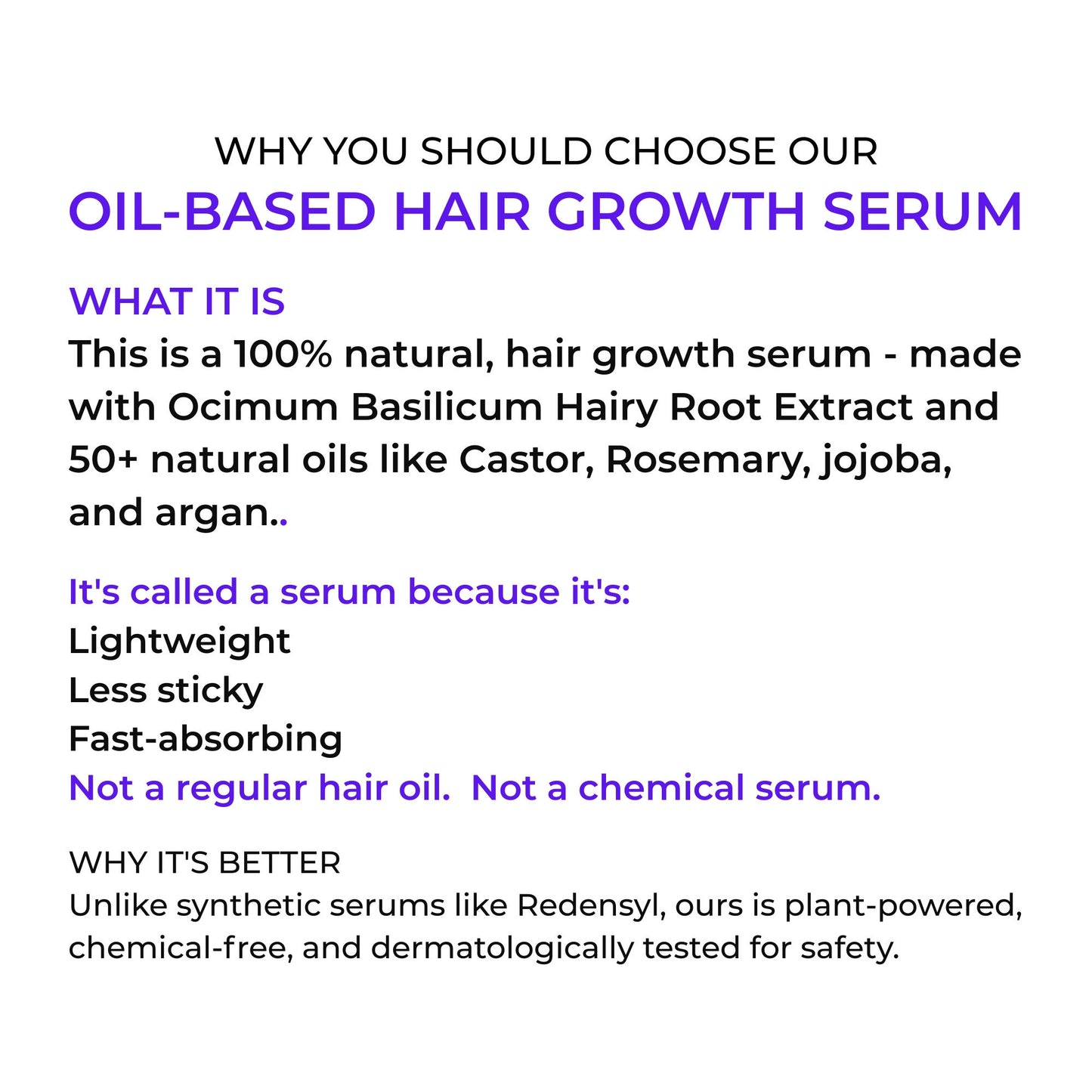 GLAD I MET YOU Hair Growth Serum