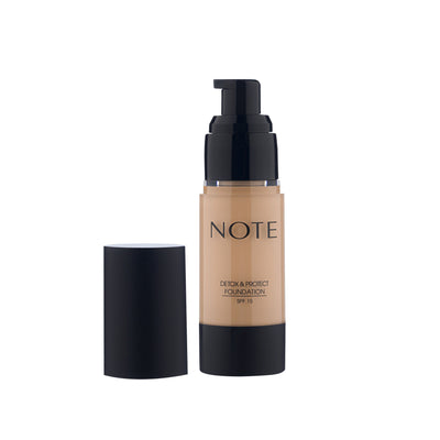Note Cosmetique Detox And Protect Foundation - 122 Light Beige