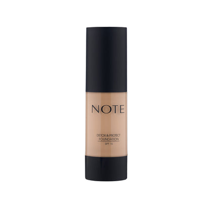 Note Cosmetique Detox And Protect Foundation - 100 Cashmere Beige