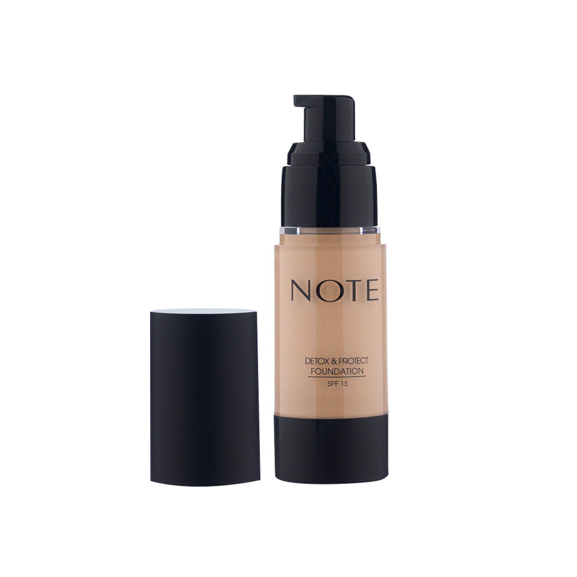 Note Cosmetique Detox And Protect Foundation - 100 Cashmere Beige