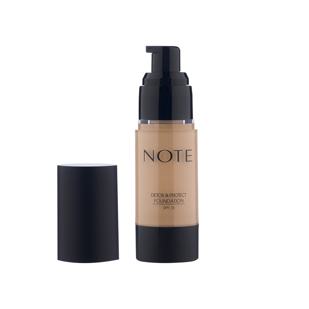 Note Cosmetique Detox And Protect Foundation - 06 Dark Honey