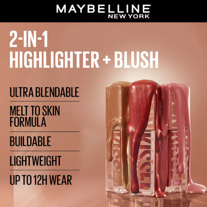 Maybelline New York Sunkisser Highlighter + Blush - Uptown Glow