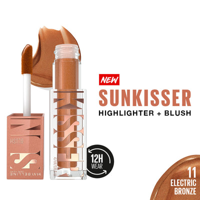 Maybelline New York Sunkisser Highlighter + Blush - Electric Bronze