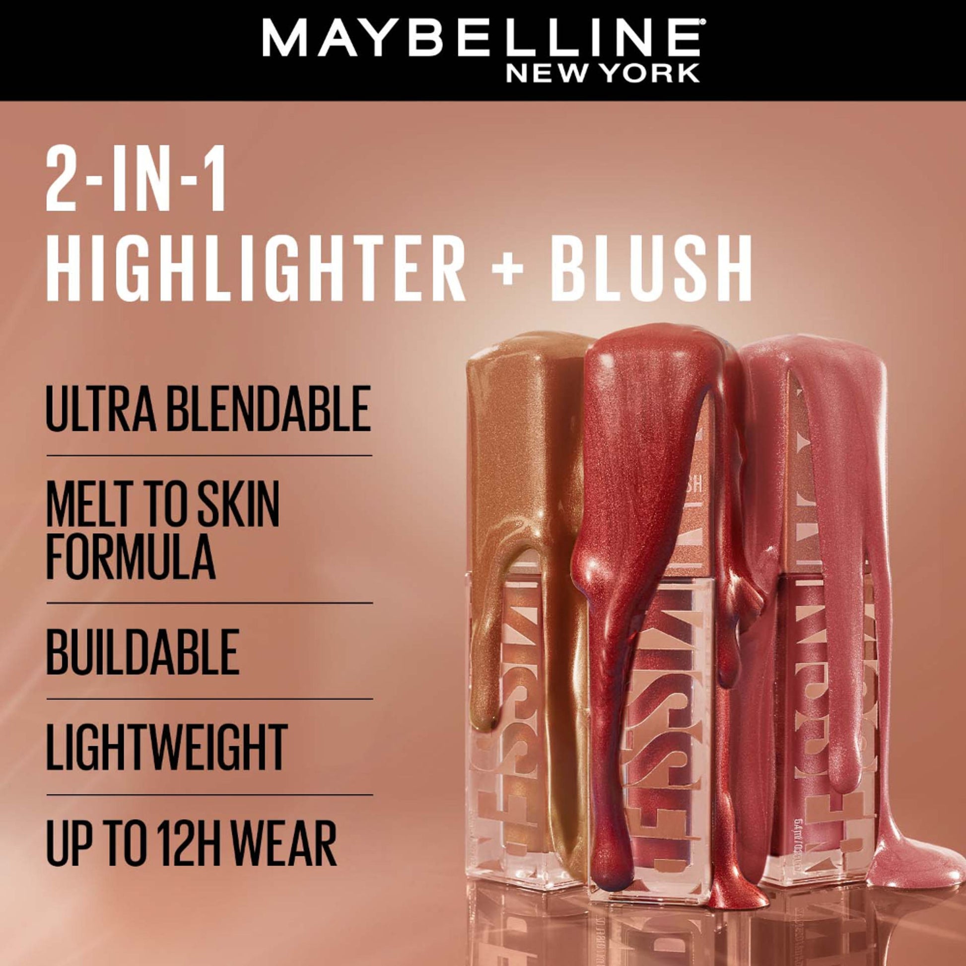 Maybelline New York Sunkisser Highlighter + Blush - Burnt Sky