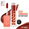 Maybelline Sunkisser Hazy Matte Blush, 12HR Sunkissed Cheeks, Transfer & Sweat-proof, Pink Mirage - Hot Sunset