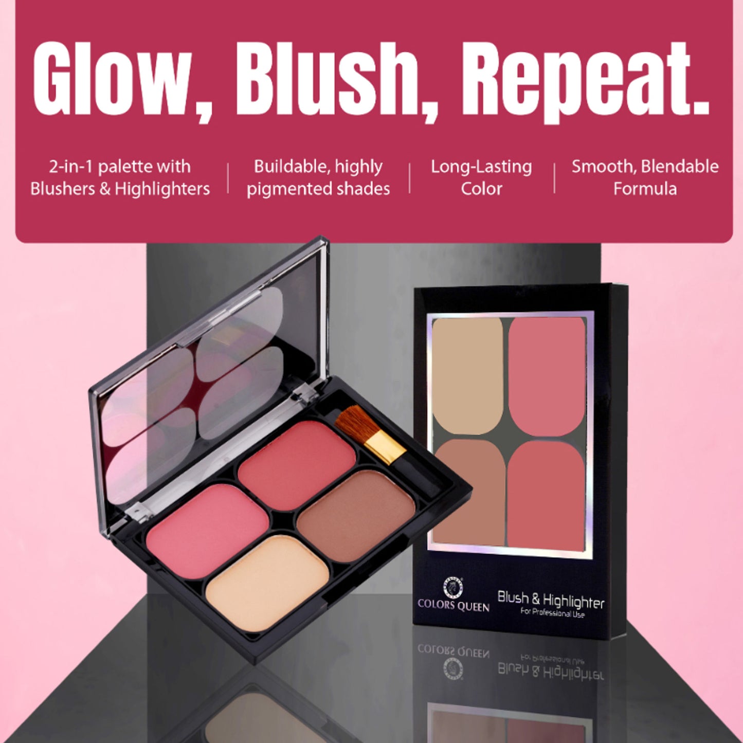 Colors Queen Blush & Highlighter - 03