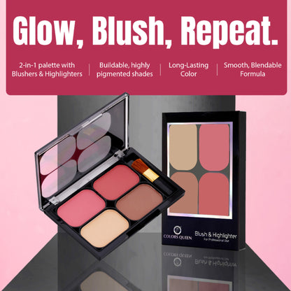 Colors Queen Blush & Highlighter - 03