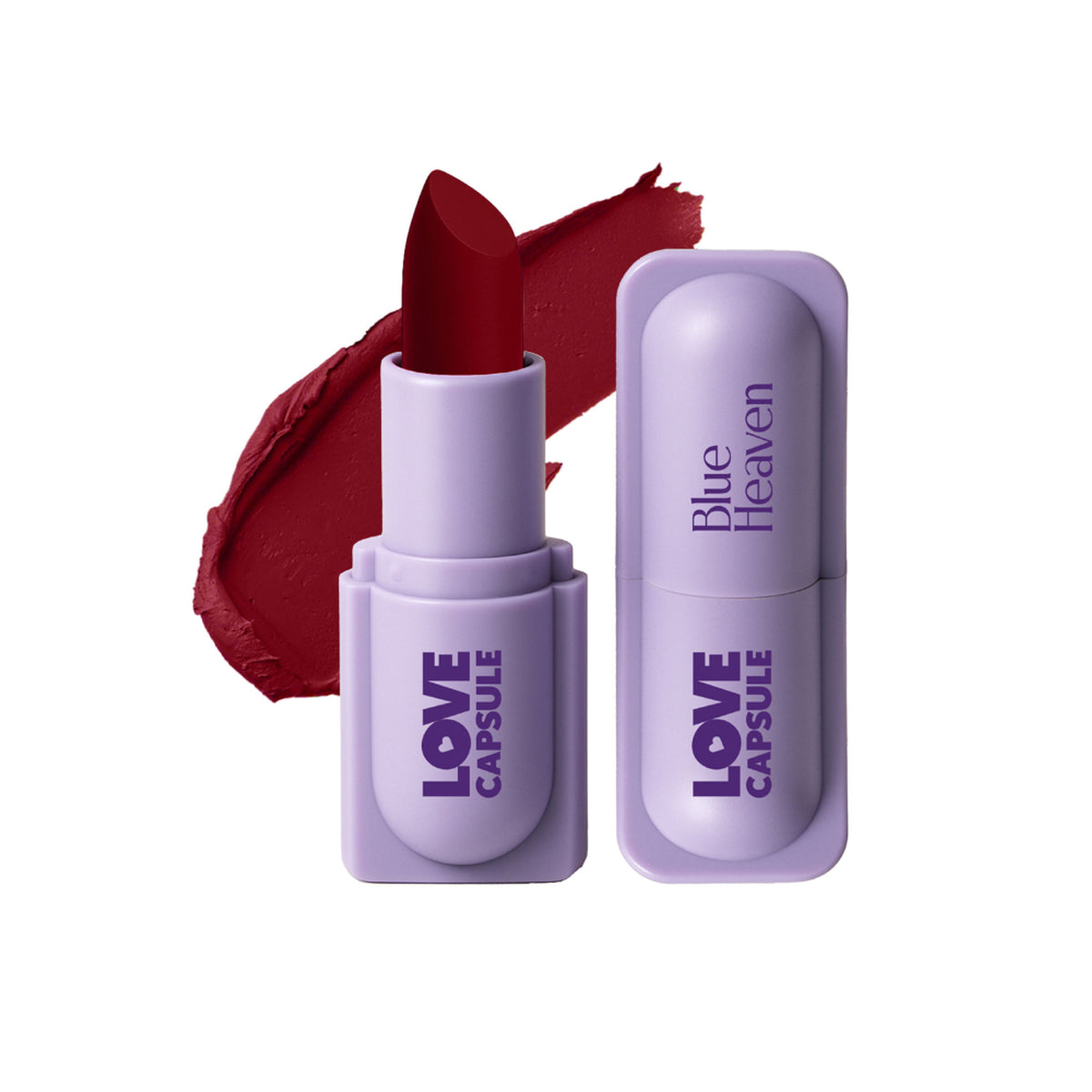Blue Heaven Love Capsule Powder Matte Lipstick - Highly Red