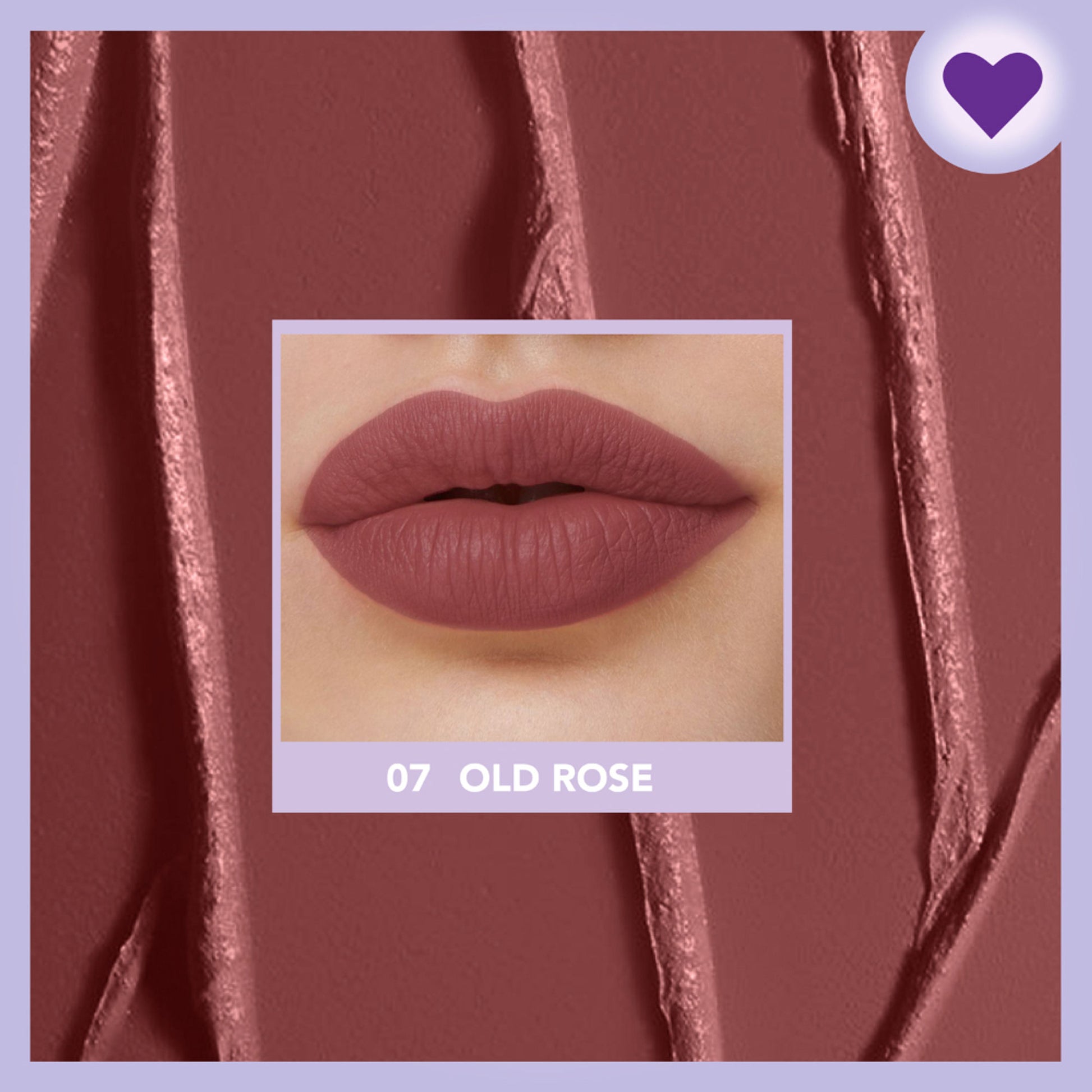 Blue Heaven Love Capsule Powder Matte Lipstick - Old Rose