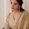 Dhiyona IE Women Yoke Design Embroidered Cotton Kurta with Trousers & Dupatta