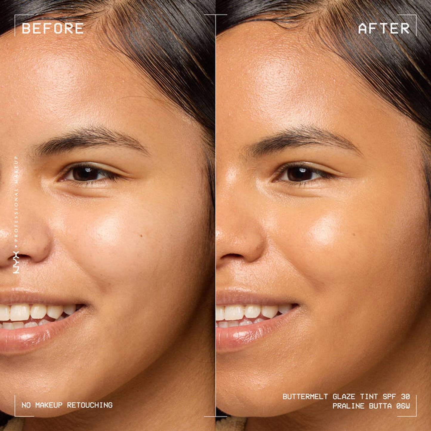 NYX Professional Makeup Buttermelt Glaze Soft Glow Skin Tint + SPF 30 - Praline Butta