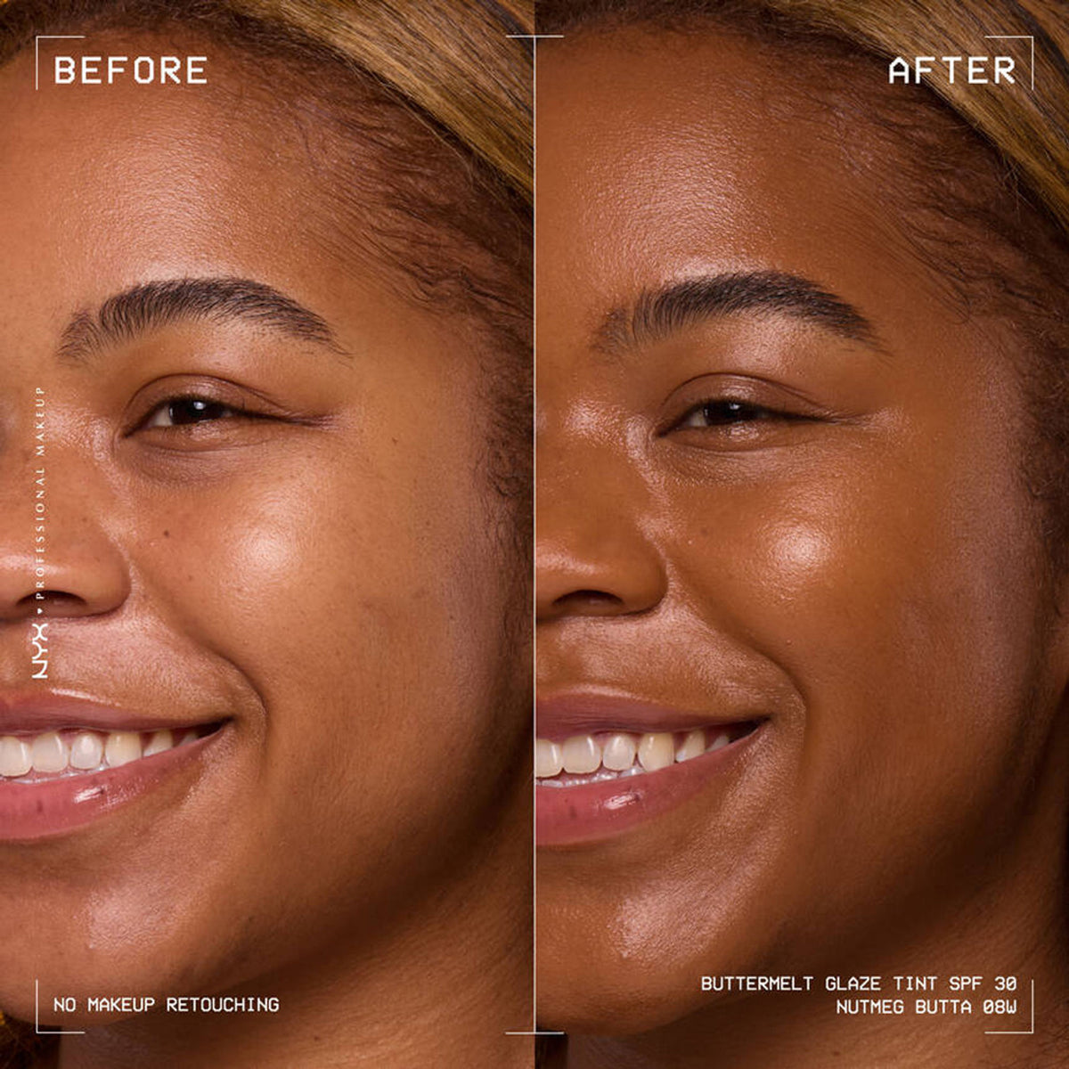 NYX Professional Makeup Buttermelt Glaze Soft Glow Skin Tint + SPF 30 - Nutmeg Butta