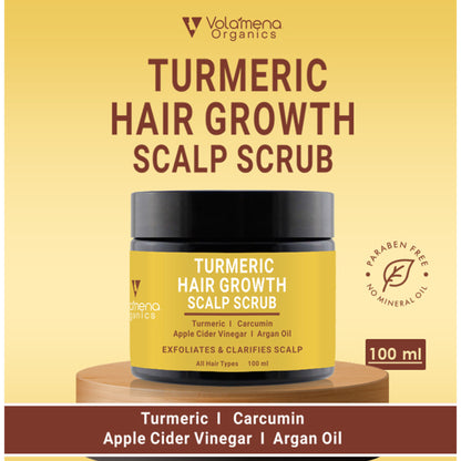 Volamena Turmeric Scalp Scrub