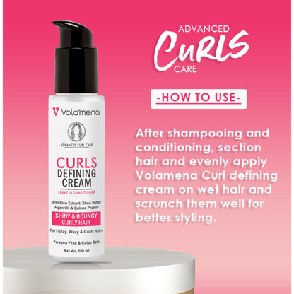 Volamena Curl Defining Hair Cream