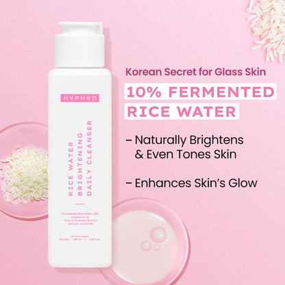Hyphen Rice Water Brightening Daily Cleanser