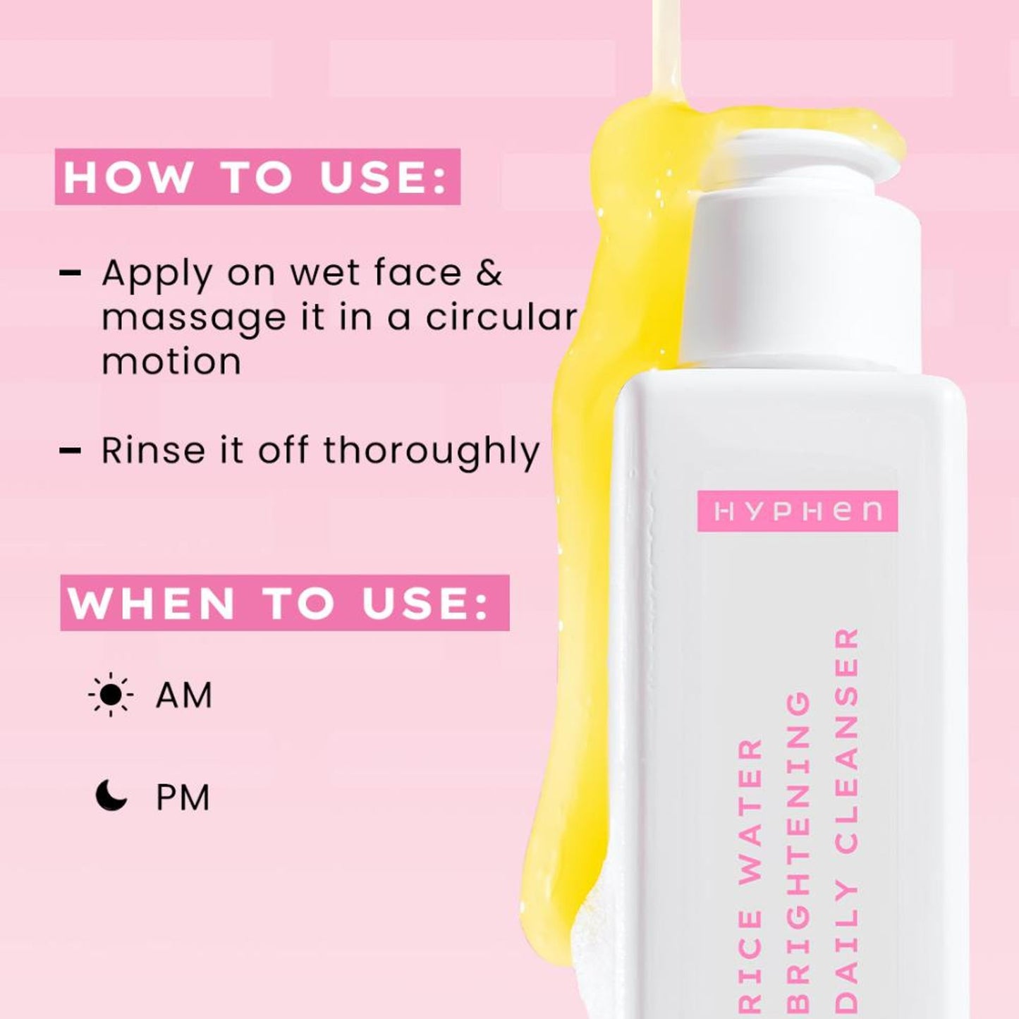 Hyphen Rice Water Brightening Daily Cleanser