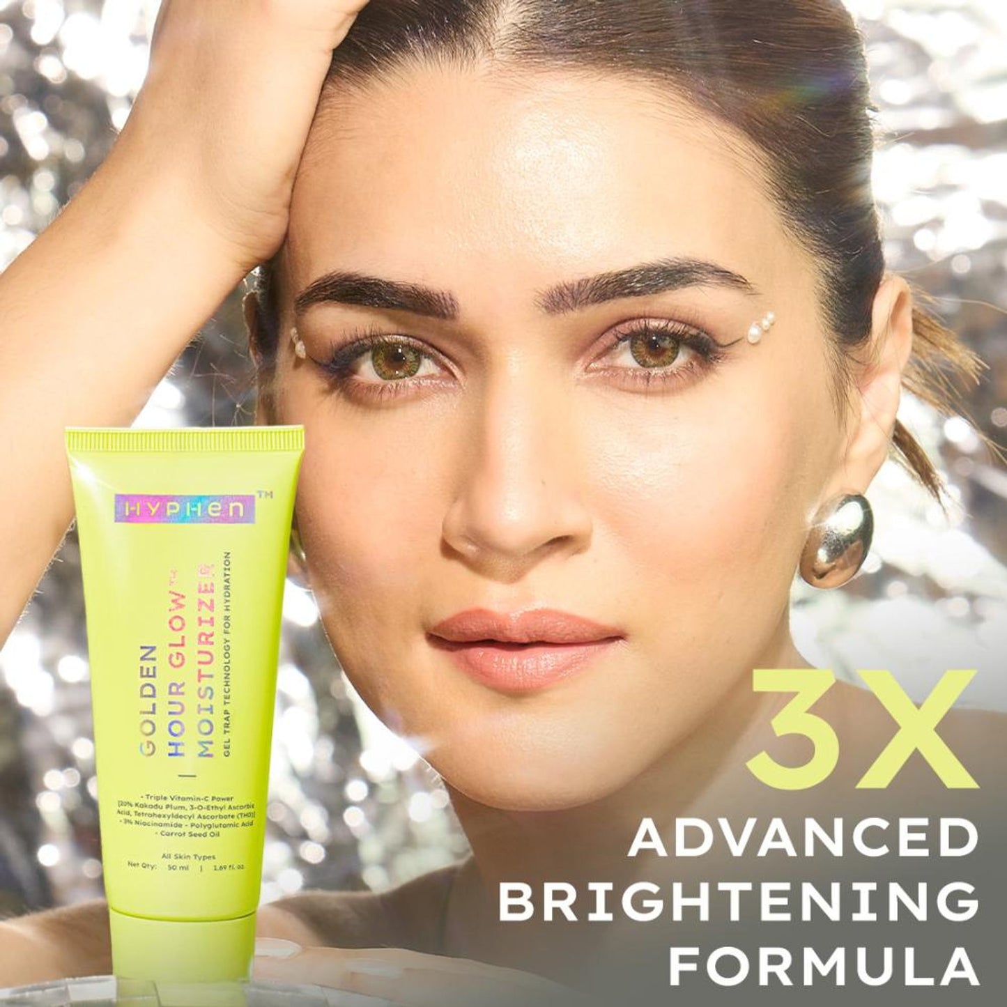 Hyphen Brightening Moisturizer THD- 20% KakaduPlum, Stable Vit C, Dark Spots