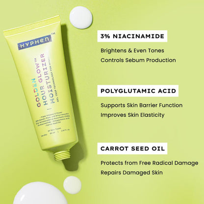 Hyphen Brightening Moisturizer THD- 20% KakaduPlum, Stable Vit C, Dark Spots