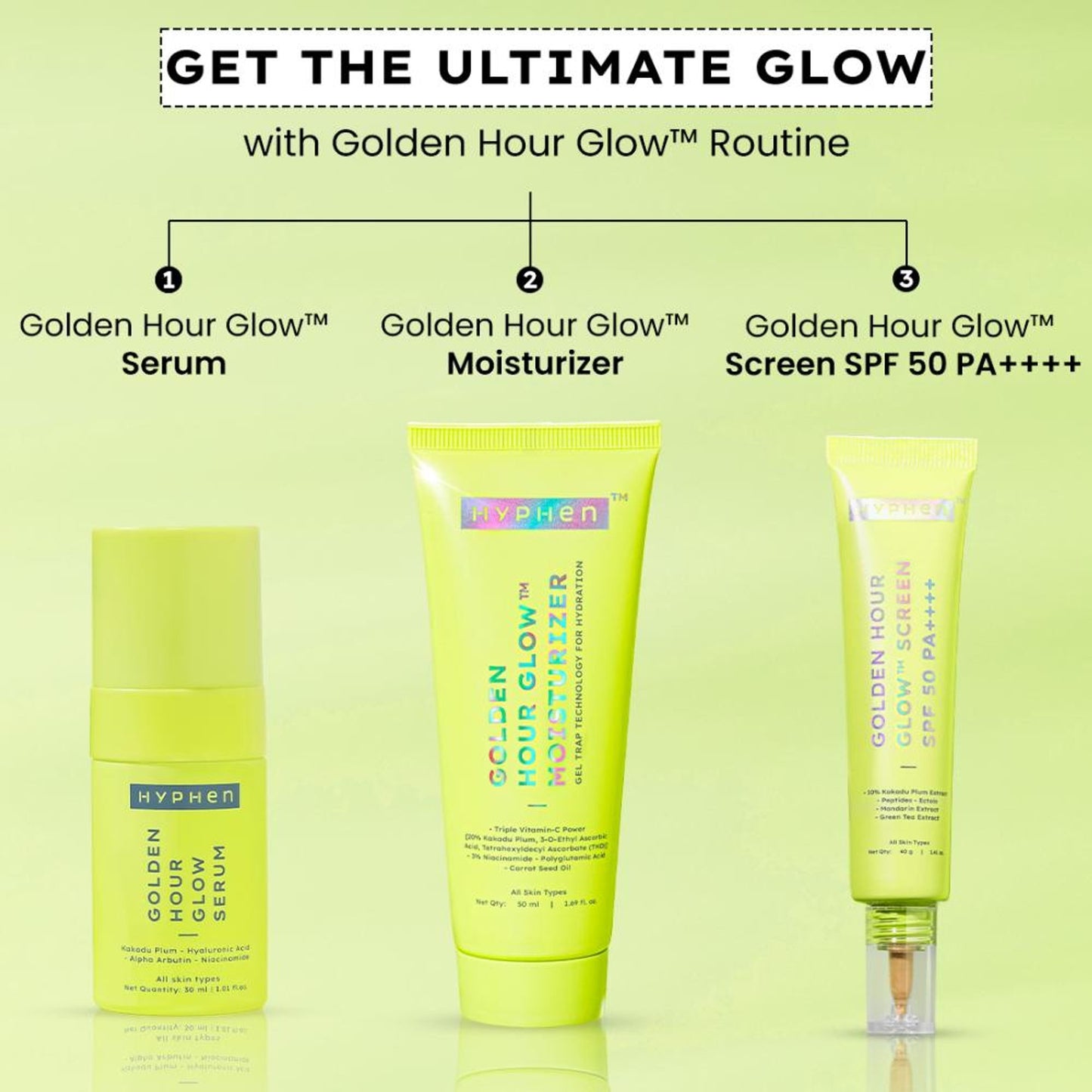 Hyphen Brightening Moisturizer THD- 20% KakaduPlum, Stable Vit C, Dark Spots