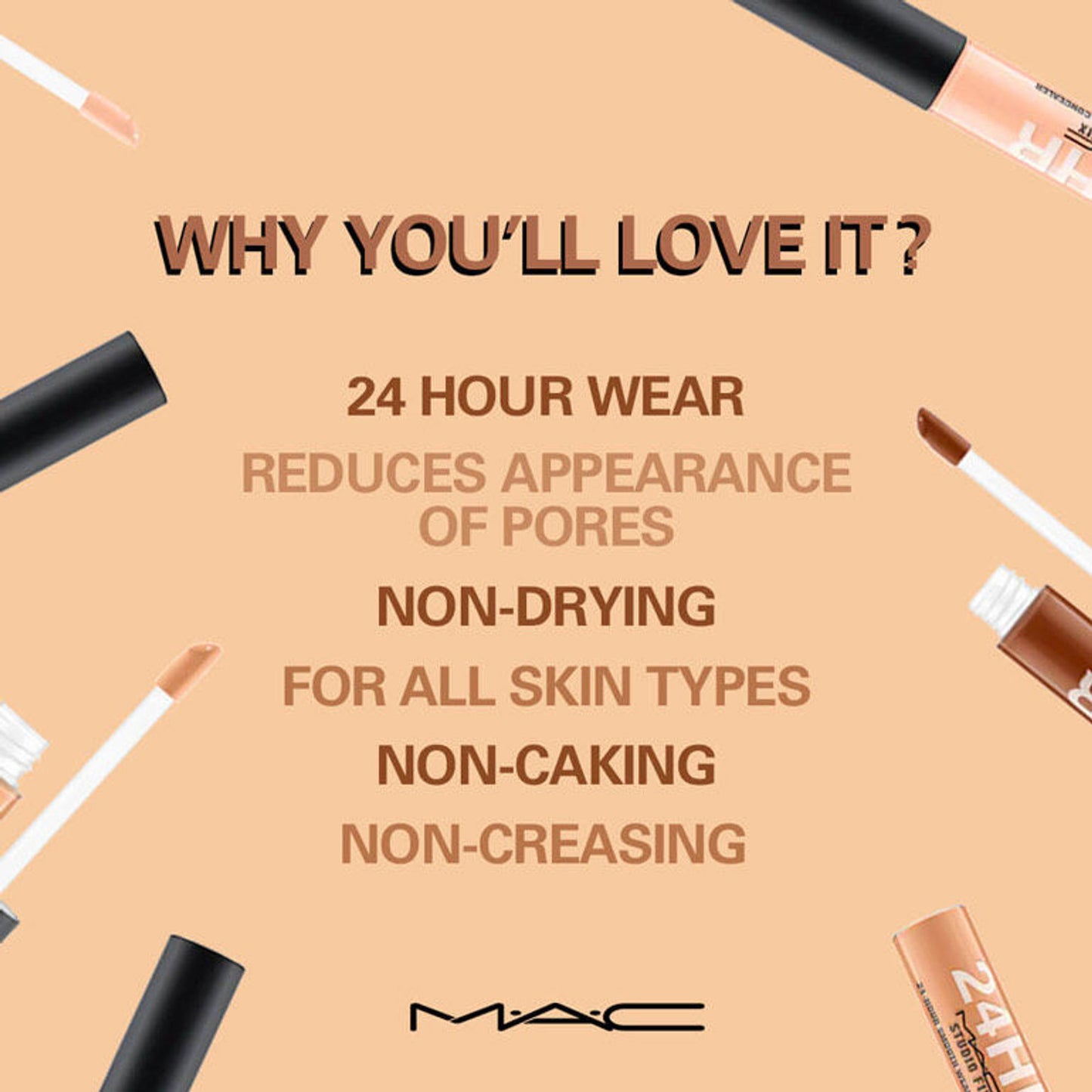 M.A.C Studio Fix 24-Hour Smooth Wear Concealer - NC25