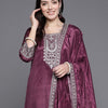 Dhiyona IE Women Ethnic Motifs Embroidered Sequinned Kurta with Palazzos & With Dupatta