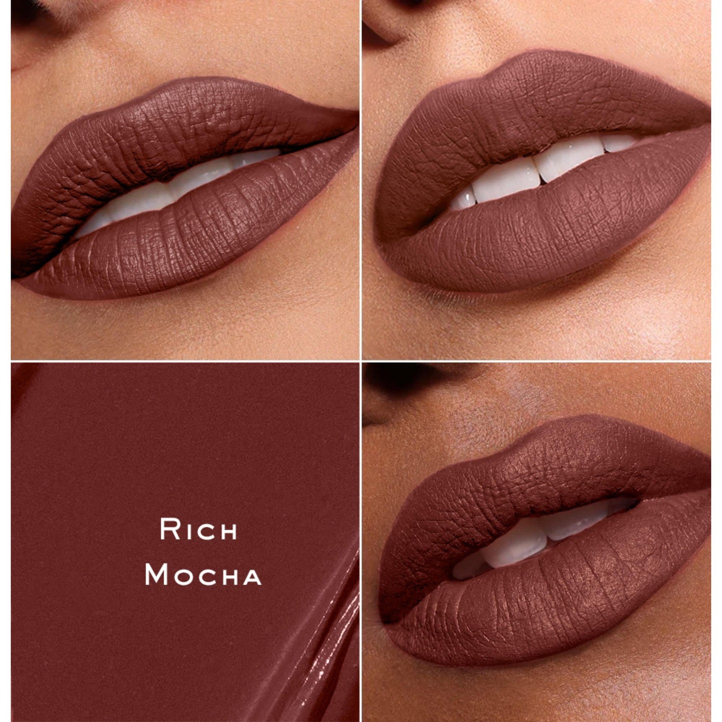 KIRO Velvet Souffle Soft Matte Liquid Lipstick - 16 Rich Mocha
