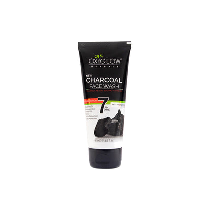 Oxyglow Herbals Charcoal Face Wash