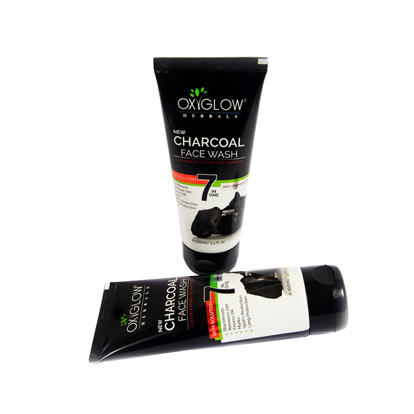 Oxyglow Herbals Charcoal Face Wash