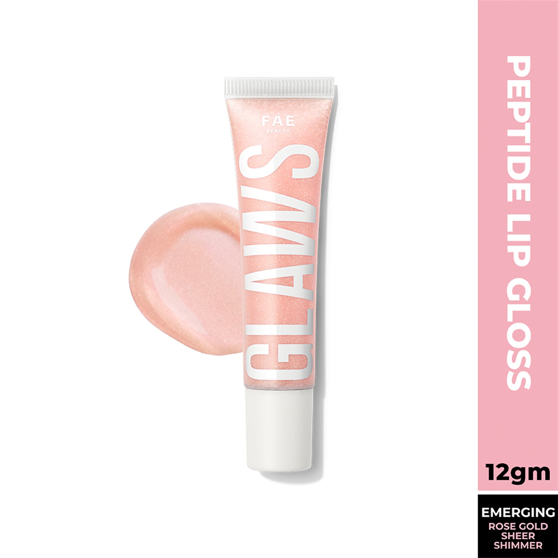 FAE Beauty Peptide Non-Sticky Lip Gloss Shade - Emerging