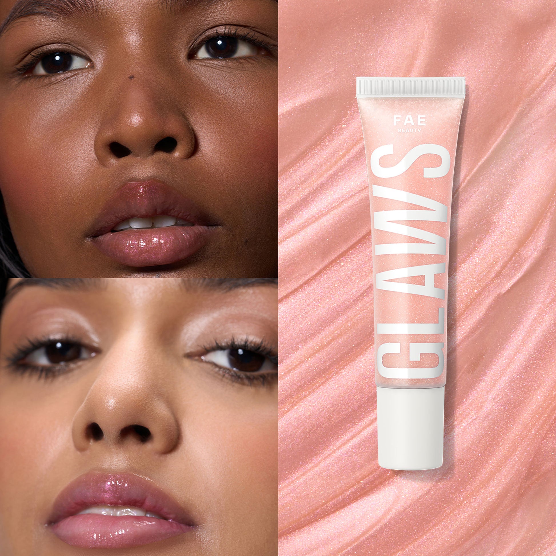 FAE Beauty Peptide Non-Sticky Lip Gloss Shade - Emerging