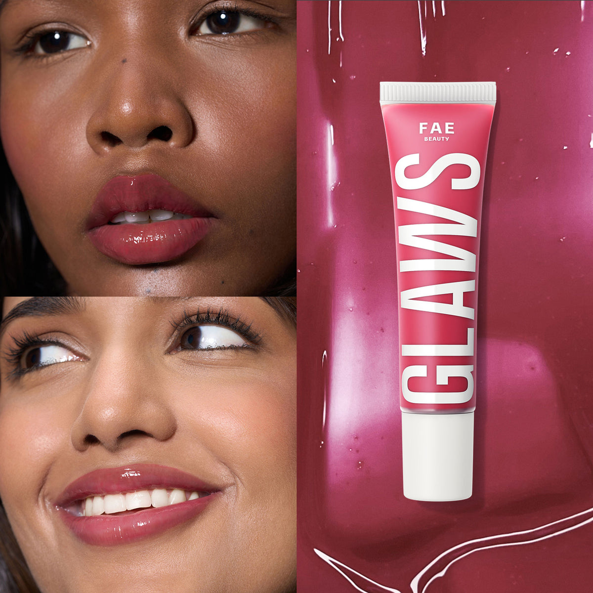 FAE Beauty Peptide Non-Sticky Lip Gloss Shade - Giving