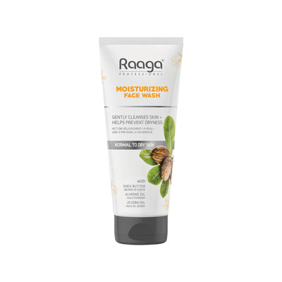 Raaga Professional Moisturizing Face Wash With Shea Butter, Jojoba Oil And Almond Oil