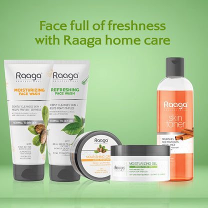 Raaga Professional Refreshing Face Wash, Salicylic Acid & Green Tea Extract For Normal To Oily Skin