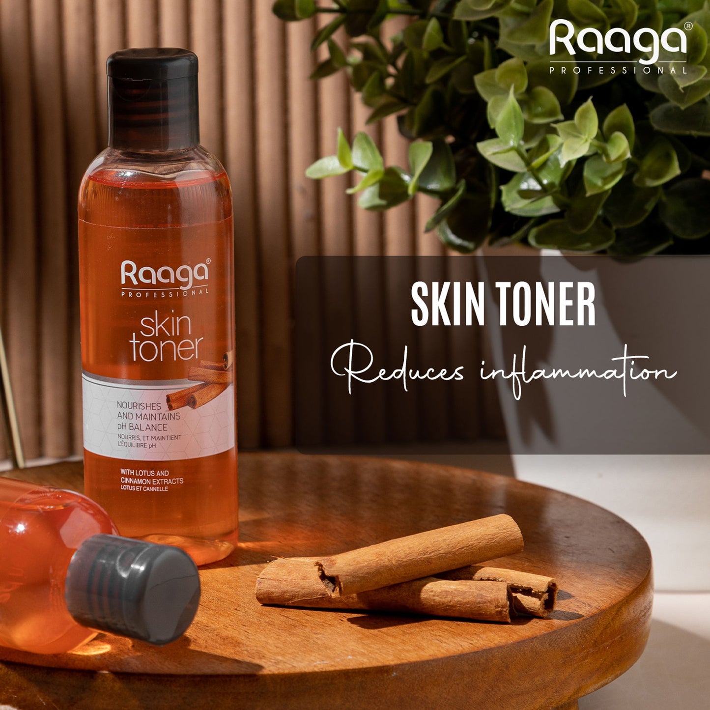 Raaga Professional Skin Toner With Lotus And Cinnamon Extracts